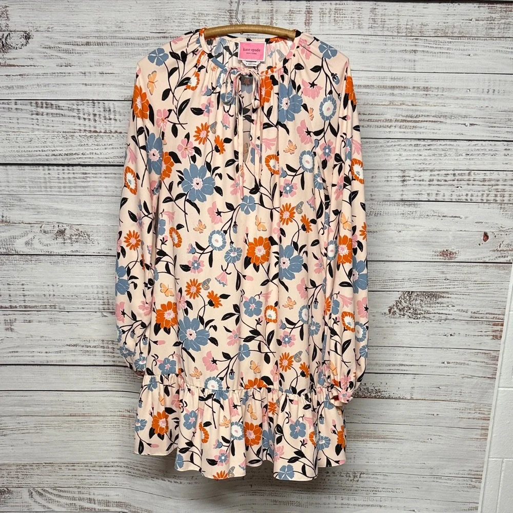 Kate Spade Floral Garden Tulip Dress - Picture 2 of 7